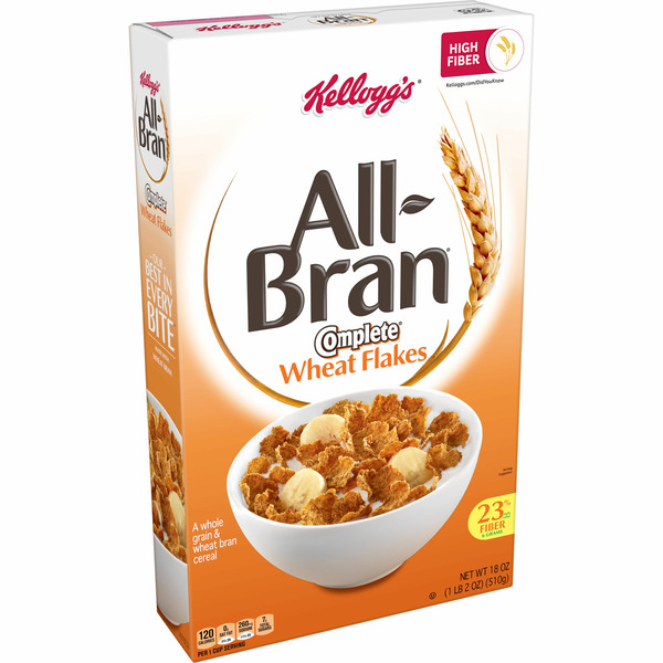 Cereal Kellogg's All-Bran Breakfast Cereal Wheat hero