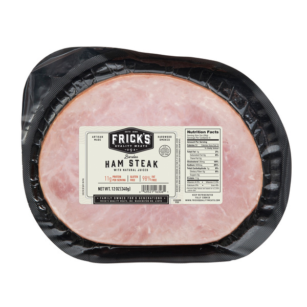 Packaged Meat Frick's Boneless Ham Steak hero