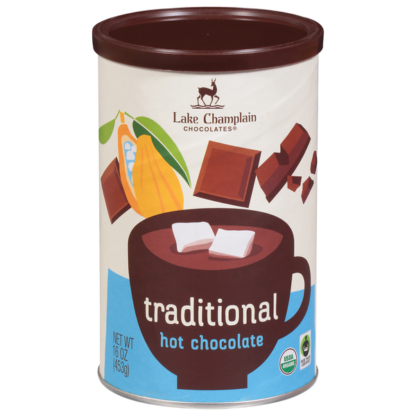 Cocoa & Drink Mixes Lake Champlain Chocolates Hot Chocolate, Traditional hero