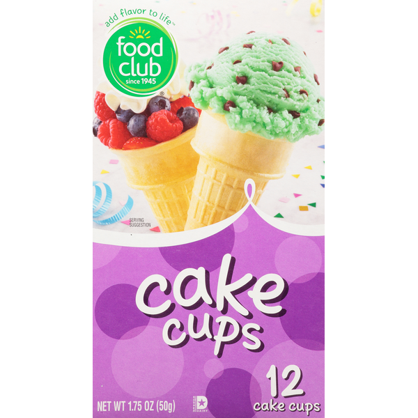 Ice Cream Toppings Food Club Cake Cups hero