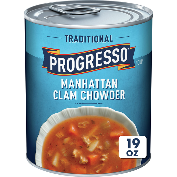 Soup, Broth & Bouillon Progresso Traditional Manhattan Clam Chowder Soup hero