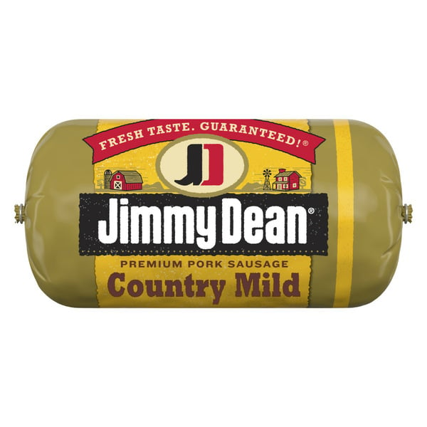 Hot Dogs, Bacon & Sausage Jimmy Dean Premium Pork Country Mild Sausage Roll hero