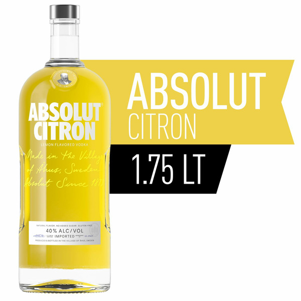 Vodka Absolut Citron Flavored Vodka hero