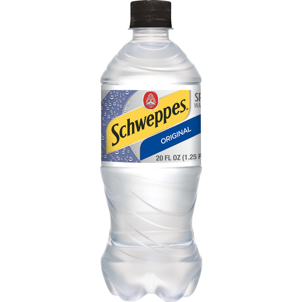 Water, Seltzer & Sparkling Water Schweppes Original Sparkling Water Beverage hero