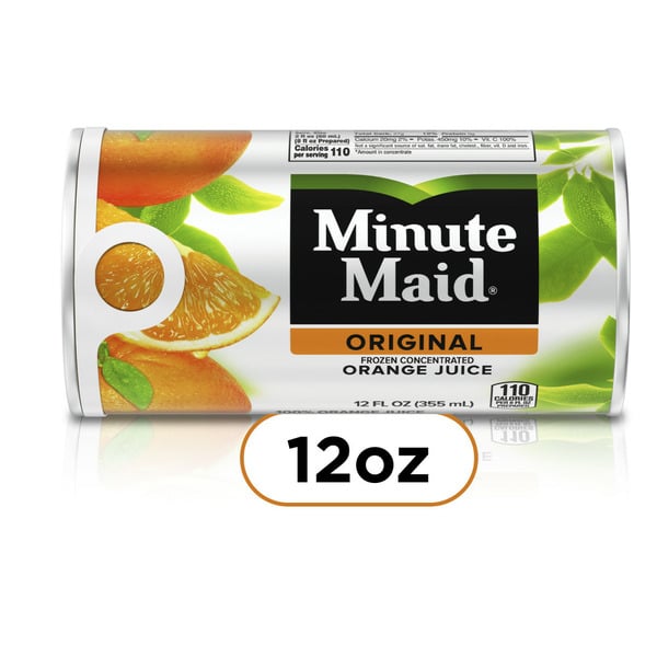 Frozen Juice and Smoothies Minute Maid Orange Juice, Fruit Juice hero