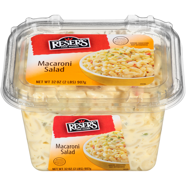 Prepared Soups & Salads Reser's Fine Foods Macaroni Salad hero