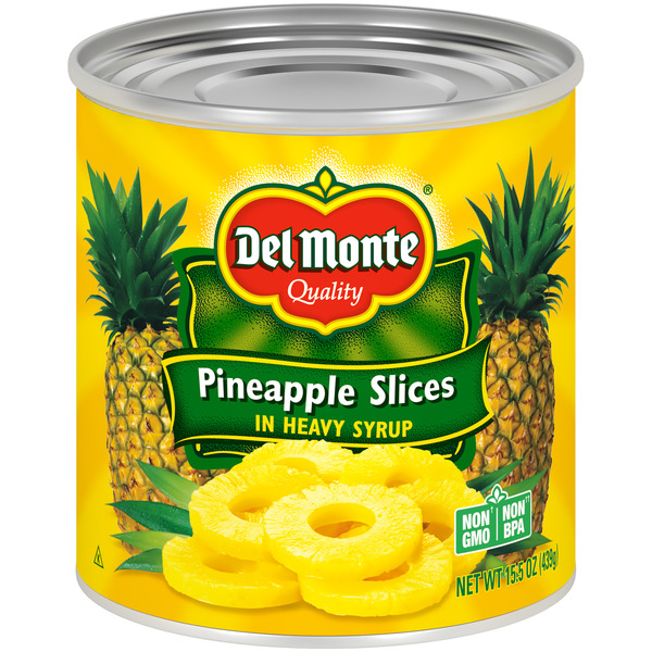 Canned Fruit & Applesauce Del Monte Pineapple Slices hero