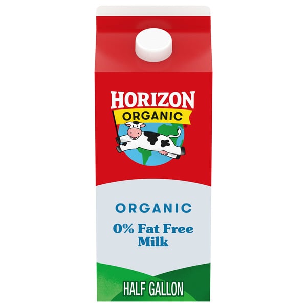 Milk Horizon Organic Nonfat High Vitamin D Milk hero