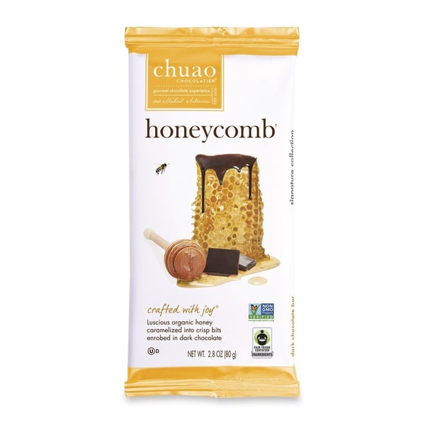 Confections & Chocolates Chuao Chocolatier Honeycomb, Dark Chocolate Bar hero