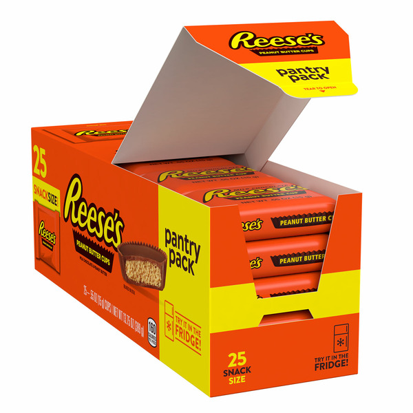 Candy & Chocolate Reese's Milk Chocolate Snack Size Peanut Butter Cups Candy hero