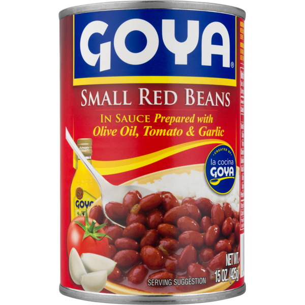 Canned Meat, Seafood & Beans Goya Small In Sauce Red Beans hero