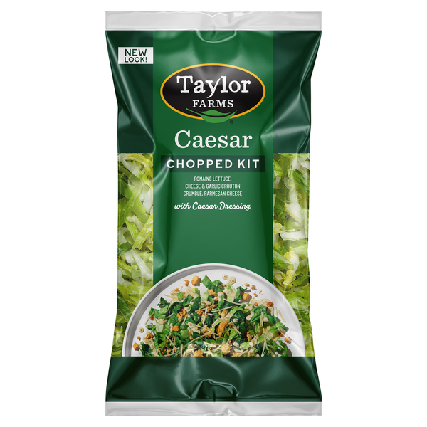 Fresh Vegetables Taylor Farms Caesar Chopped Salad Kit hero