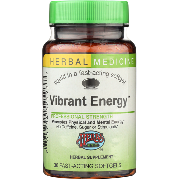 Stress & Sleep Aids Herbs, Etc. Vibrant Energy hero