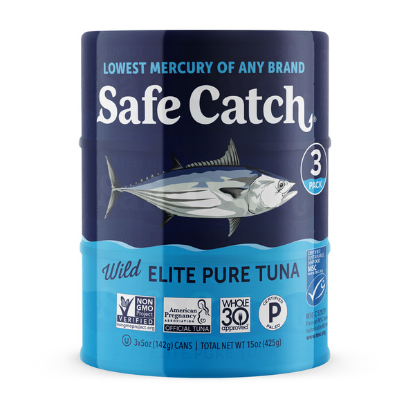 Canned Meat & Seafood Safe Catch Elite Wild Tuna, Mercury Tested hero