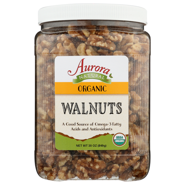 Nuts, Seeds & Dried Fruit Aurora Organic Walnuts hero