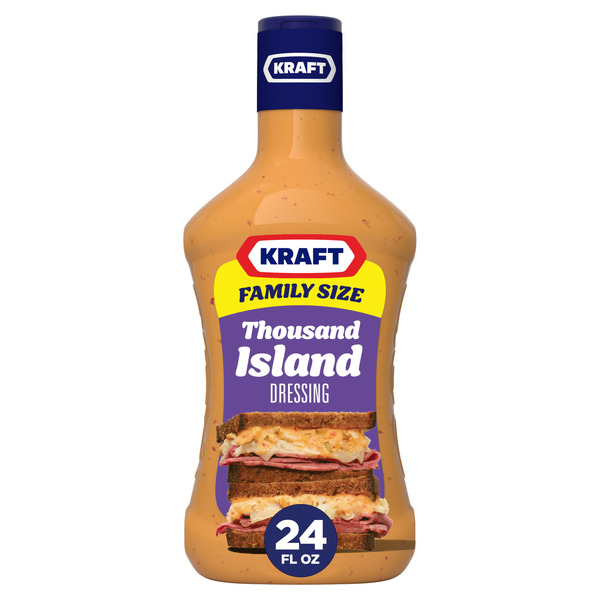 Salad Dressing & Toppings Kraft Thousand Island Salad Dressing Family Size hero