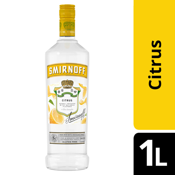 Spirits Smirnoff Citrus (Vodka Infused with Natural Flavors) hero