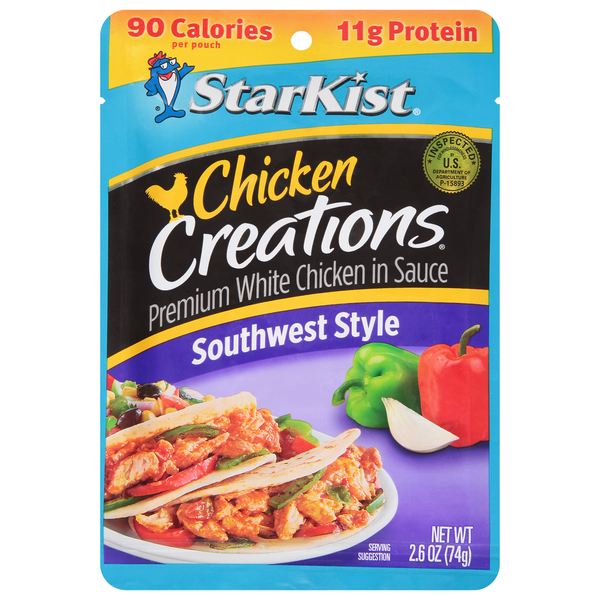 Canned Meat & Seafood StarKist White Chicken, Premium, Southwest Style hero