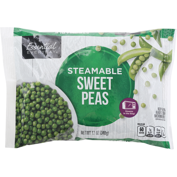 Frozen Produce Essential Everyday Sweet Peas, Steamable hero