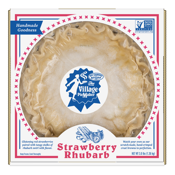 Bakery Desserts The Village PieMaker Strawberry Rhubarb Pie hero