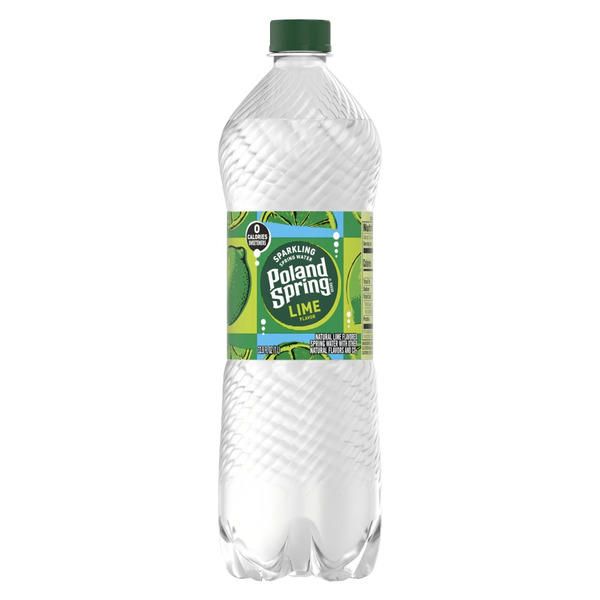 Water, Seltzer & Sparkling Water Poland spring Sparkling Water, Zesty Lime hero