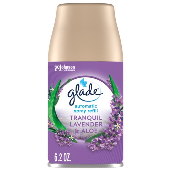 Air Fresheners & Candles Glade Automatic Spray Air Freshener Refill, Tranquil Lavender & Aloe hero