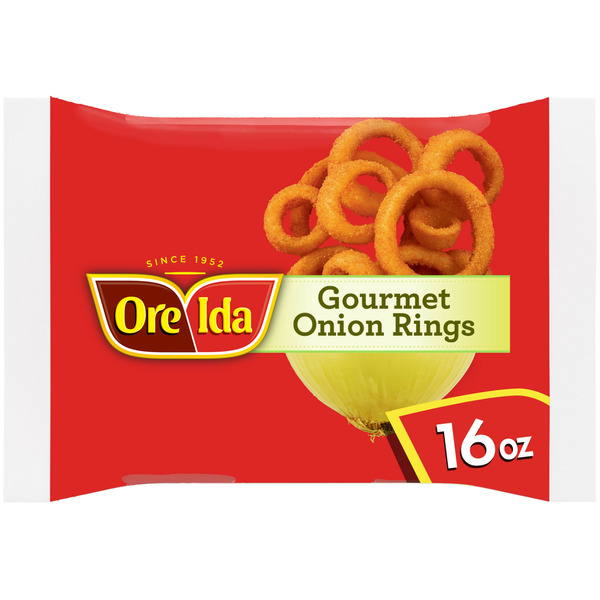 Frozen Appetizers & Sides Ore-Ida Gourmet Fried & Sliced Onion Rings Frozen Snacks hero