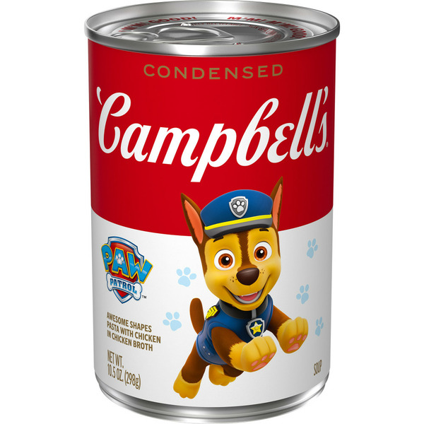 Soup, Broth & Bouillon Campbell's Paw Patrol® Awesome Shapes Pasta With Chicken in Chicken Broth hero