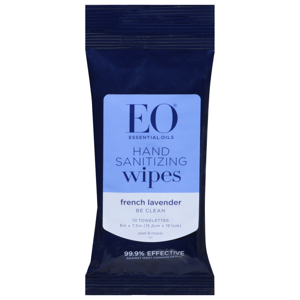 Hand Care Everyone Wipes, Hand Sanitizing, French Lavender hero