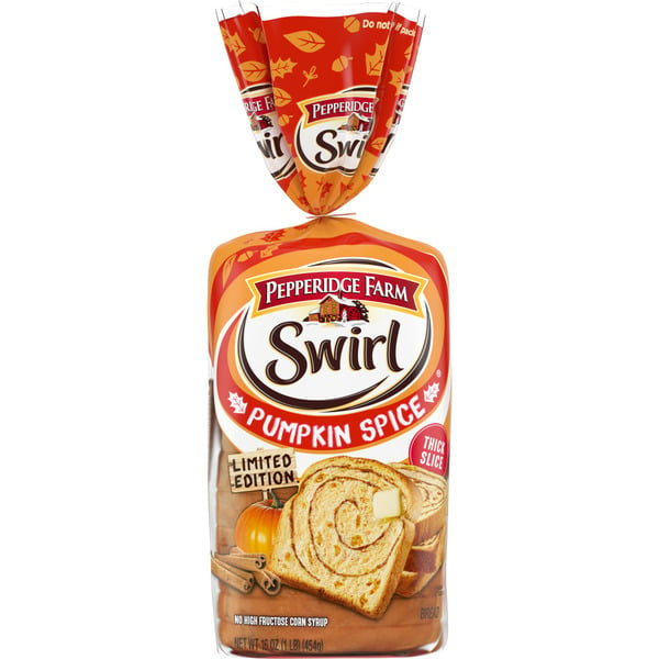 Bread Pepperidge Farm Pumpkin Spice Swirl Bread hero