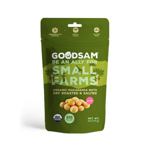 GoodSAM Macadamia Salted hero