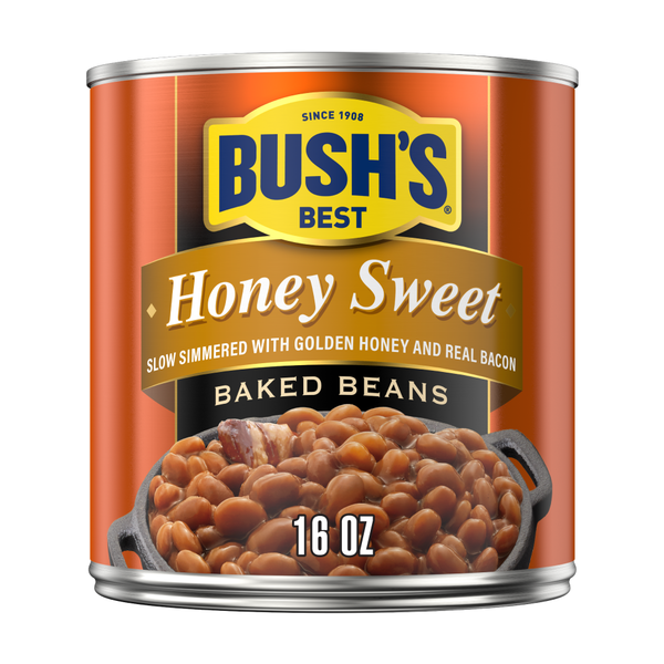 Canned Meals & Beans Bush's Best Honey Sweet Baked Beans hero