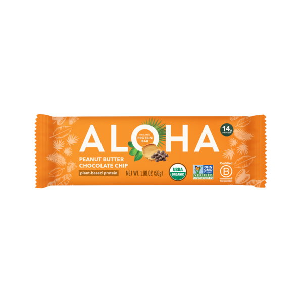 Energy & Granola Bars Aloha Protein Bar, Organic, Peanut Butter Chocolate Chip hero