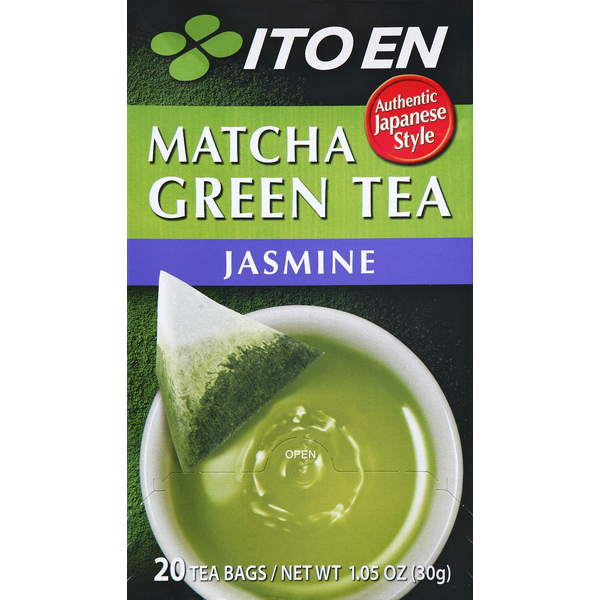 Tea ITO EN Green Tea, Matcha, Jasmine, Bags hero