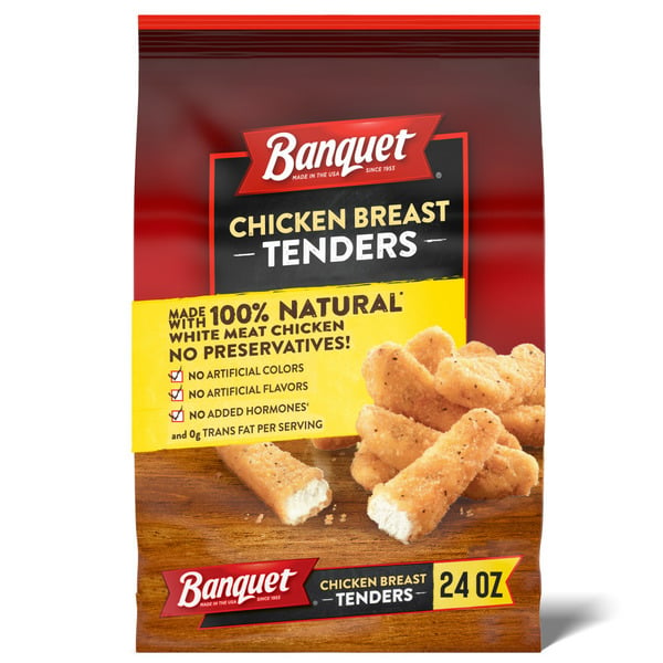 Frozen Meals Banquet Chicken Breast Tenders, Frozen Chicken hero