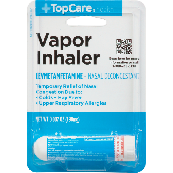 Cold, Flu & Allergy TopCare Vapor Inhaler hero