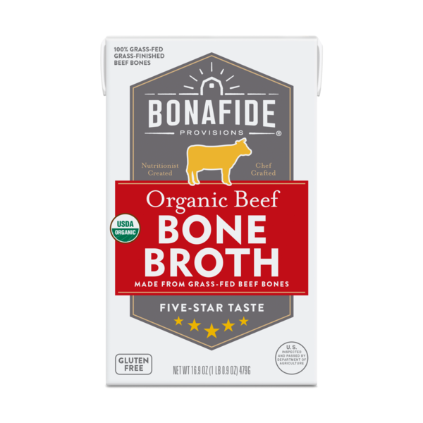 Soup, Broth & Bouillon Bonafide Provisions Organic Beef Bone Broth hero