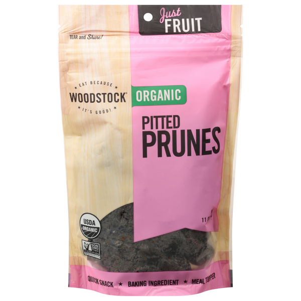 Nuts, Seeds & Dried Fruit WOODSTOCK Prunes, Pitted, Organic hero