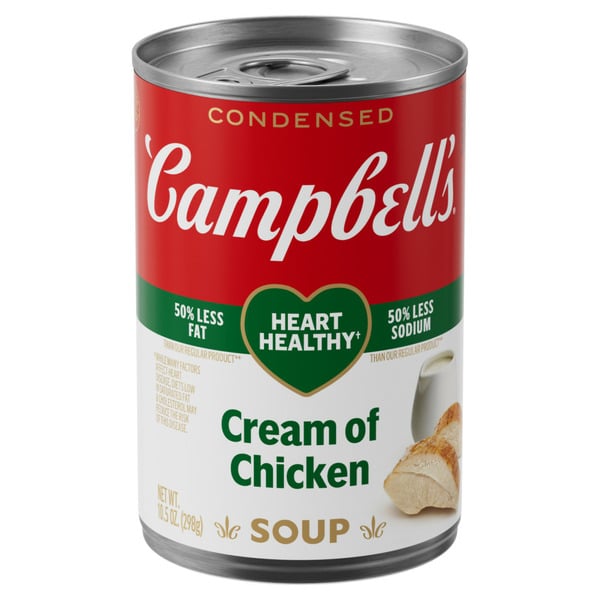 Holiday Items Campbell's Heart Healthy Cream of Chicken Soup hero