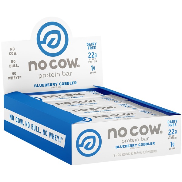 Bars No Cow Protein Bar, Blueberry Cobbler hero