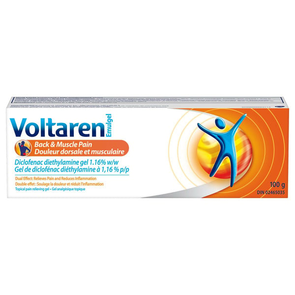 Muscles, Joints & Pain Relief Voltaren Emulgel Back & Muscle Pain hero