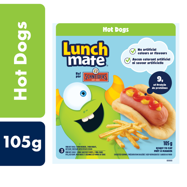 Hot Dogs, Bacon & Sausage Lunchmate Hot Dogs Lunch Kit hero