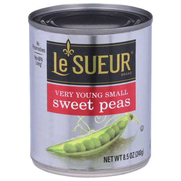 Canned & Jarred Vegetables Le Sueur Sweet Peas, Very Young, Small hero