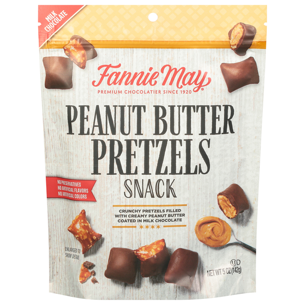 Floral Fannie May Snack, Peanut Butter Pretzel hero