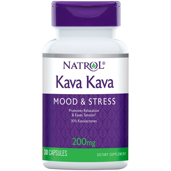 Energy & Stress Support Natrol Kava Kava, 200 Mg, Capsules hero