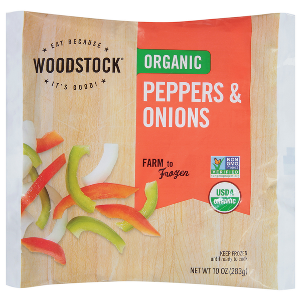 WOODSTOCK Peppers & Onions, Organic hero