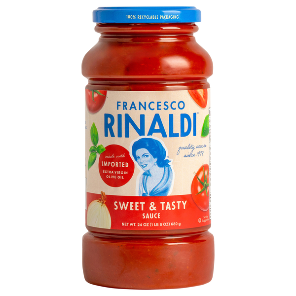 Pasta Sauce Francesco Rinaldi Sauce, Sweet & Tasty hero