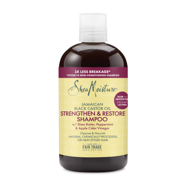 Hair Care SheaMoisture Shampoo 100% Pure Jamaican Black Castor Oil hero