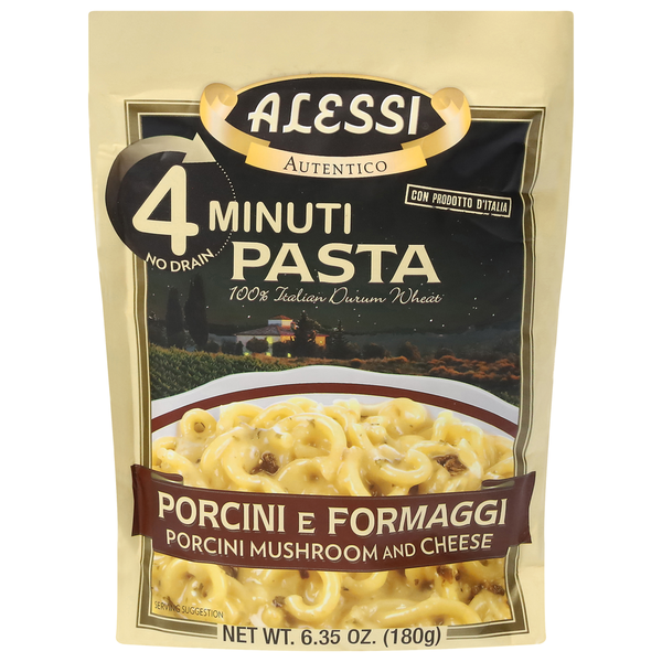 Instant Foods Alessi Pasta, Porcini Mushroom and Cheese hero