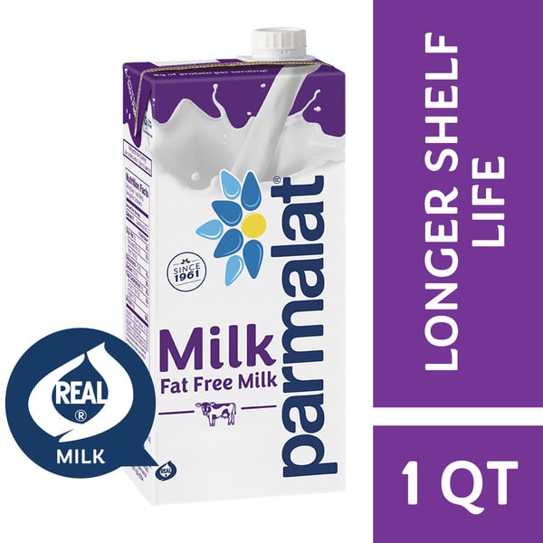 Milk & Creamer (Shelf-Stable) Parmalat Fat Free Milk Shelf Stable hero